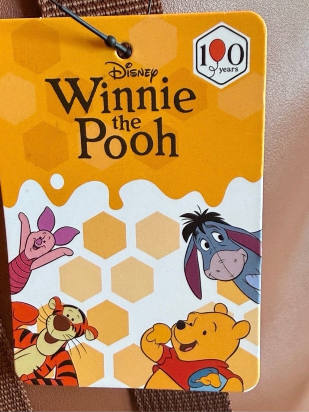 Disney Winnie the Pooh Floral Cream and Brown Mini Backpack - Picture 15 of 15